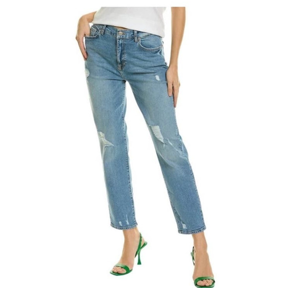 Current/Elliott Original Boyfriend Jeans in Sunny D Size 27 - Picture 1 of 11